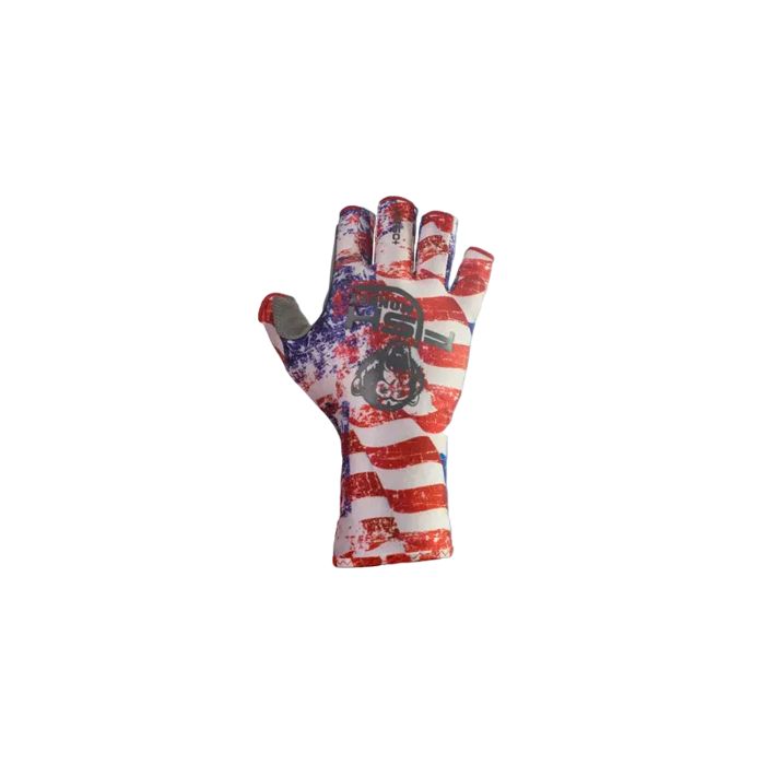 Перчатки Fish Monkey Half Finger Guide Gloves, Americana