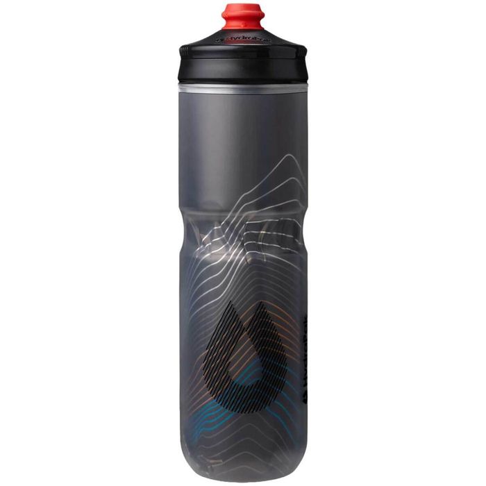 Кулер, термос или бутылка HydraPak Polar Surge 24oz Water Bottle - Ascent Black