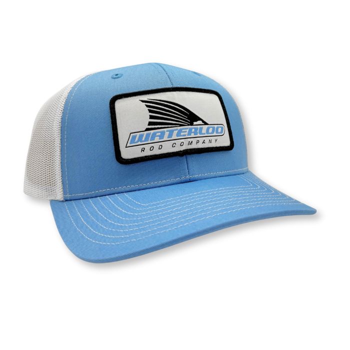 Кепка Richardson Waterloo Light Blue & White Cap - Light Blue Tails Up Patch