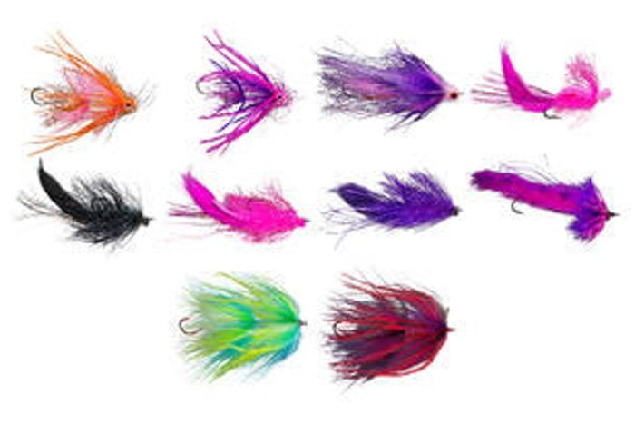 Набор нахлыстовых мушек Rio Alaska Salmon Fly Selection