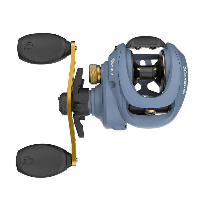 Мультипликаторная катушка Quantum Smoke X 100 Baitcasting Reel - 8.1:1, Left Retrieve