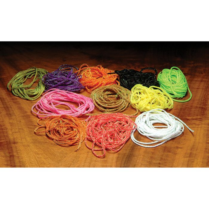 Плетёный шнур Hareline Dubbin Pearl Core Braid