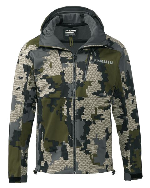Непромокаемая одежда KUIU Axis Hybrid Hooded Jacket | Verde