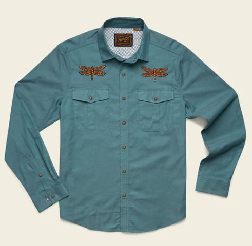 Рыболовная рубашка Howler Brothers Howler Bros Gaucho Snapshirt - Enter The Dragons