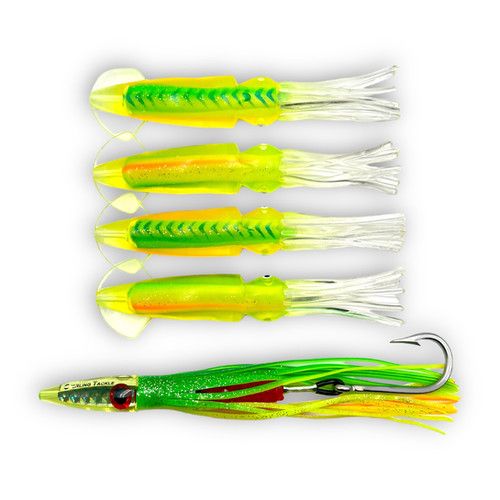 Троллинговая цепочка кальмаров Sm. Zucchini Ultimate Squid Chain