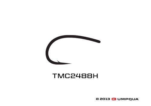 Крючки Umpqua TMC 2488 H Nymph Hook