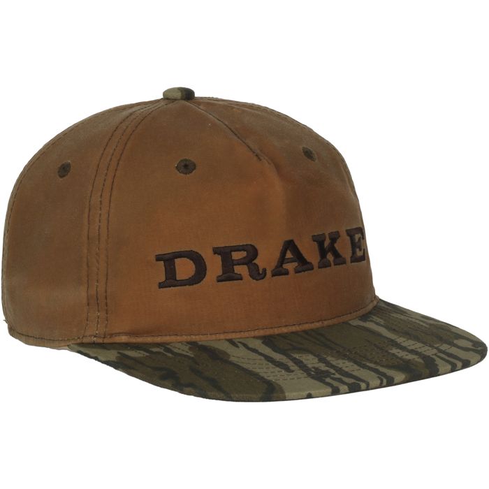 Охотничий камуфляж Waxed Cotton Flatbill Ball Cap - Mossy Oak Original Bottomland / One Si
