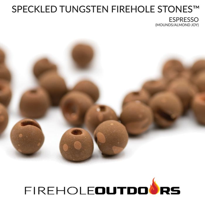 Грузила J. Stockard Fly Fishing Slotted Speckled Tungsten Beads - 'Stones'