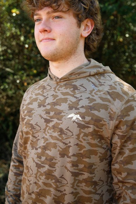 Охотничий камуфляж Duck Commander Bamboo Camo Hoodie