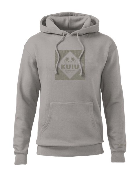 Рыболовная рубашка KUIU Camo Outline Hoodie | Cement