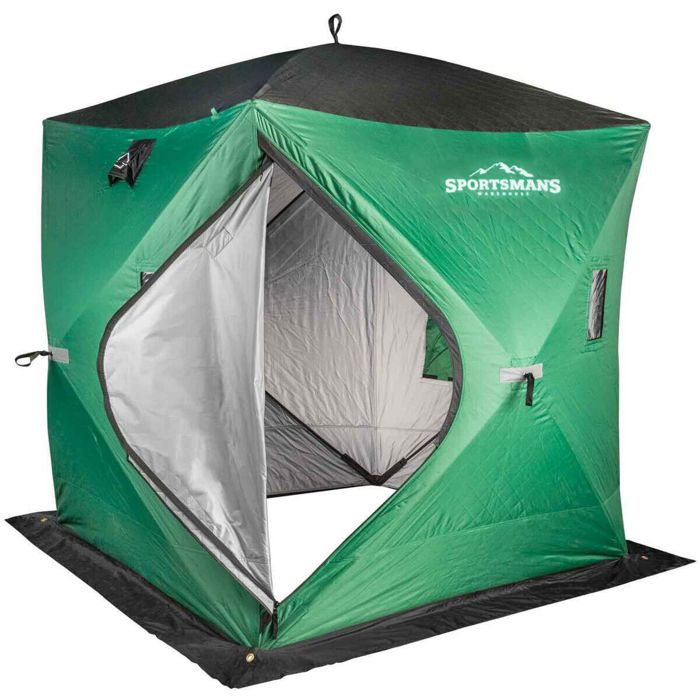 Палатка для зимней рыбалки Sportsman's Warehouse 3 Person Insulated Ice Fishing Shelter