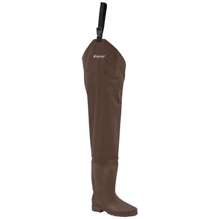 Вейдерсы Frogg Toggs Men's Rana II PVC Lug Sole Hip Wader - Brown - Size 13