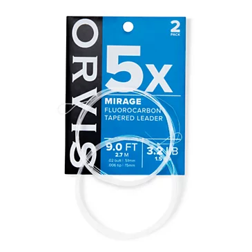 Orvis Mirage Trout нахлыстовые поводки 2 шт.