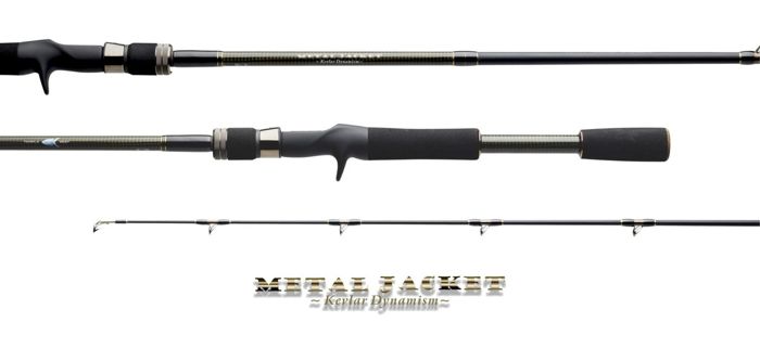 Кастинговое удилище Temple Reef Metal Jacket 2pc Baitcasting Rods - 68XH