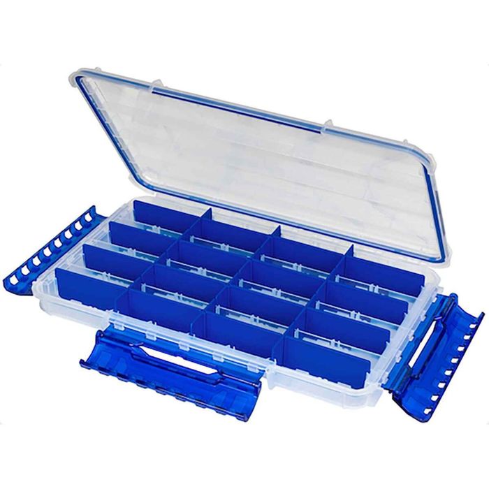 Коробка для снастей Flambeau Slim Ultimate Ultra Divided Tuff Tainer Hard Tackle Box - Blu