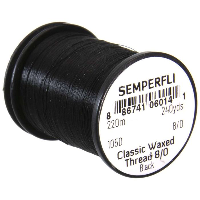 Нить для вязания мушек J. Stockard Fly Fishing Classic Waxed Thread 8/0 - 240 yards