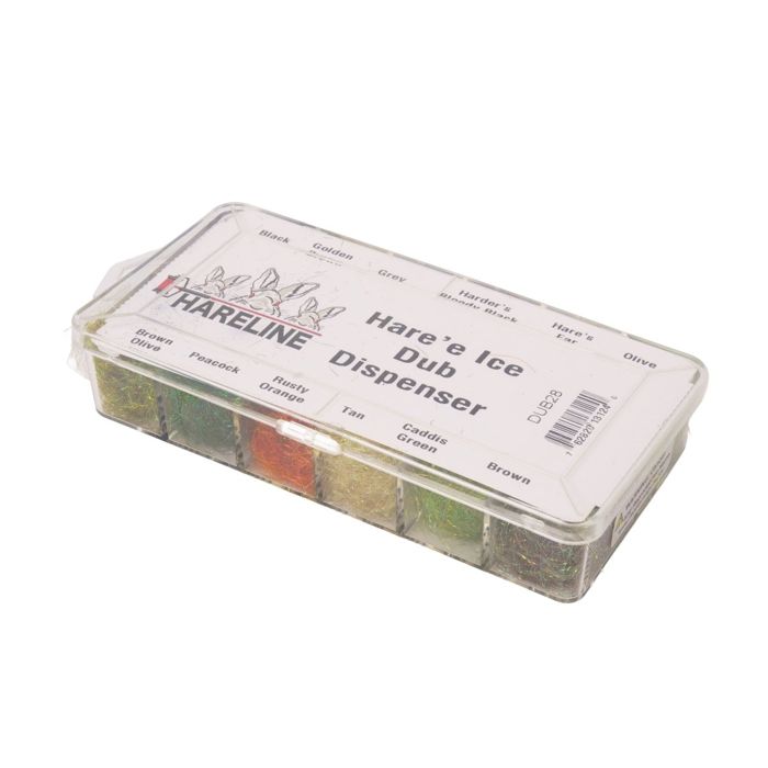Материал для вязания мушек Hareline Dubbin Hareline Hare E' Ice Dubbing Dispenser