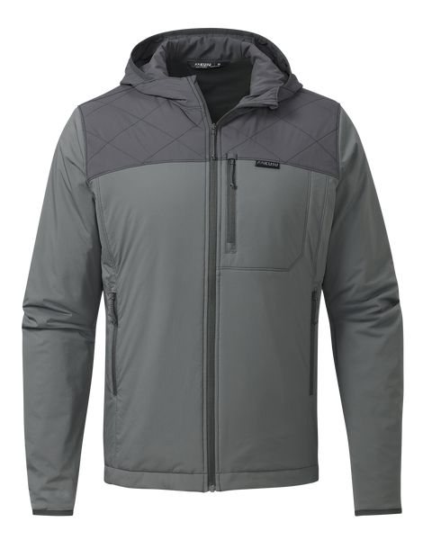 Непромокаемая одежда KUIU Transit Packable Hooded Jacket | Gunmetal/Stone