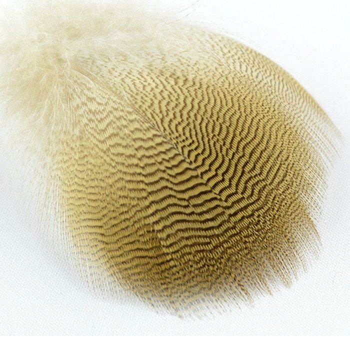 Материал для вязания мушек J. Stockard Fly Fishing Lemon Woodduck Flank Feathers