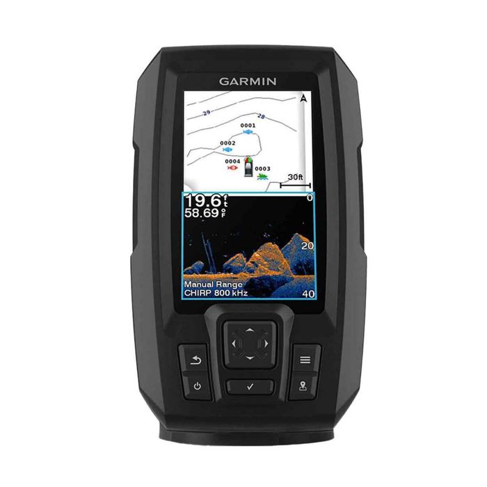 Эхолот Garmin STRIKER Vivid 4cv Fish Finder with GT20-TM Transducer