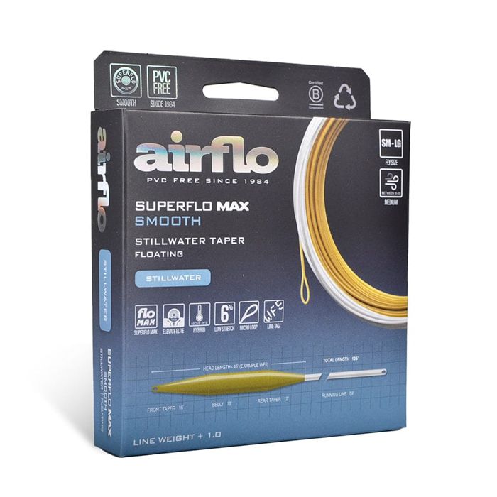 Нахлыстовый шнур Airflo Superflo Max Stillwater Taper Fly Line