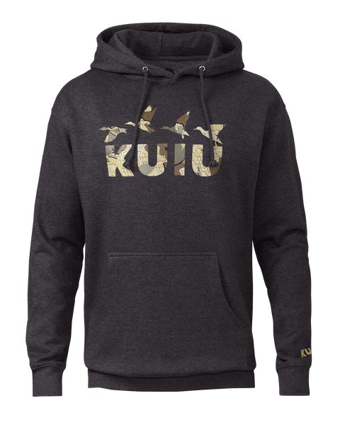 Рыболовная рубашка KUIU Valo Duck Hoodie | Charcoal