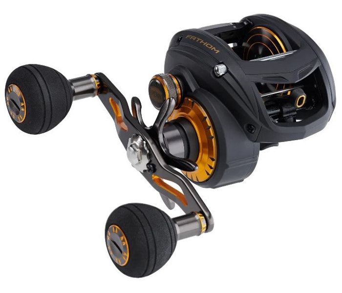 Мультипликаторная катушка Penn Fathom Low Profile Reel (Paddle Handle)