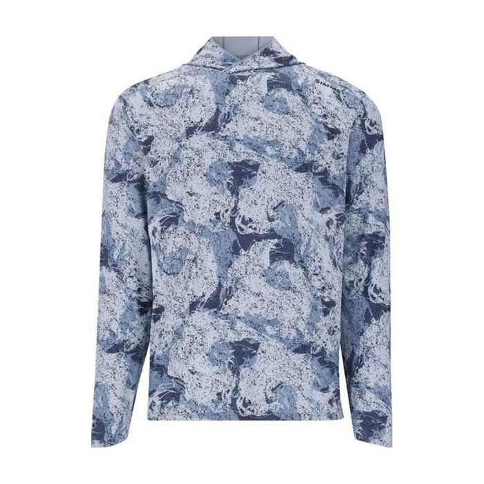 Рыболовная рубашка Simms M's SolarFlex Hoody - Back Eddy Albacore