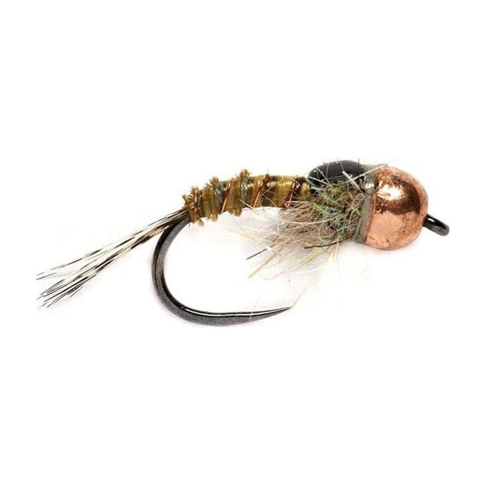 Мушки Fulling Mill Olive Quill Nymph Brown (TBH) B/L