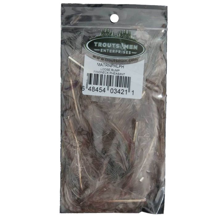 Материал для вязания мушек Troutsmen Enterprises Loose Plumage Rump Hackle Ringneck Pheasa