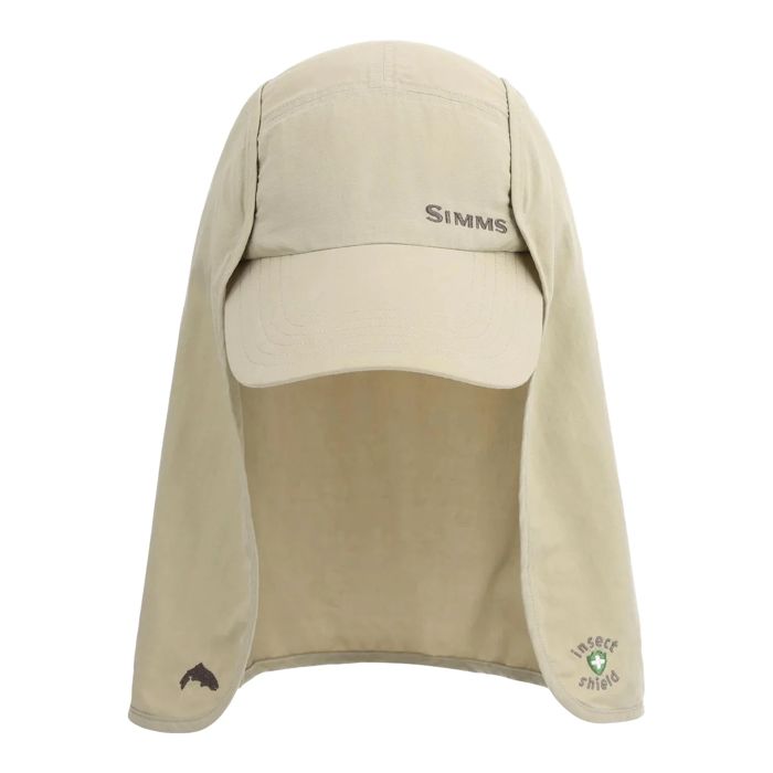 Головной убор Simms BugStopper Sunshield Cap - Stone