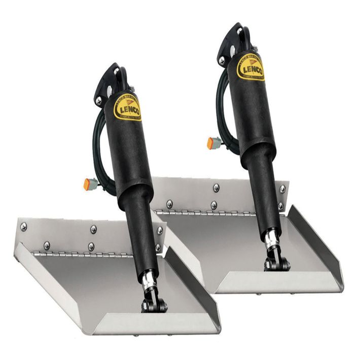 Транцевые плиты Lenco Marine Lenco Edge Mount Trim Tab Kit, 12V