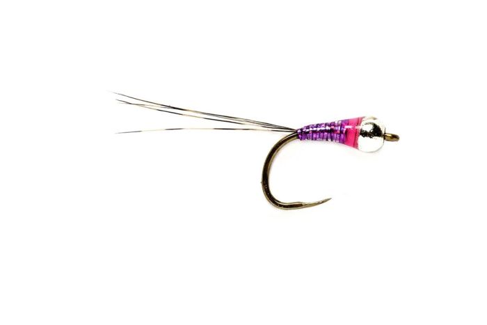 Мушки Fulling Mill Perdigon Nymph Purple Barbless - 14