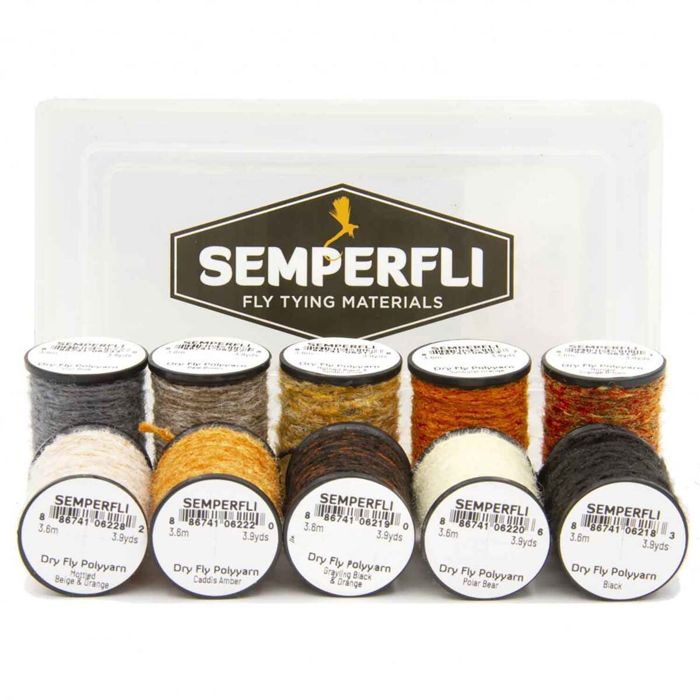 Материал для вязания мушек Semperfli Dry Fly Poly Yarn