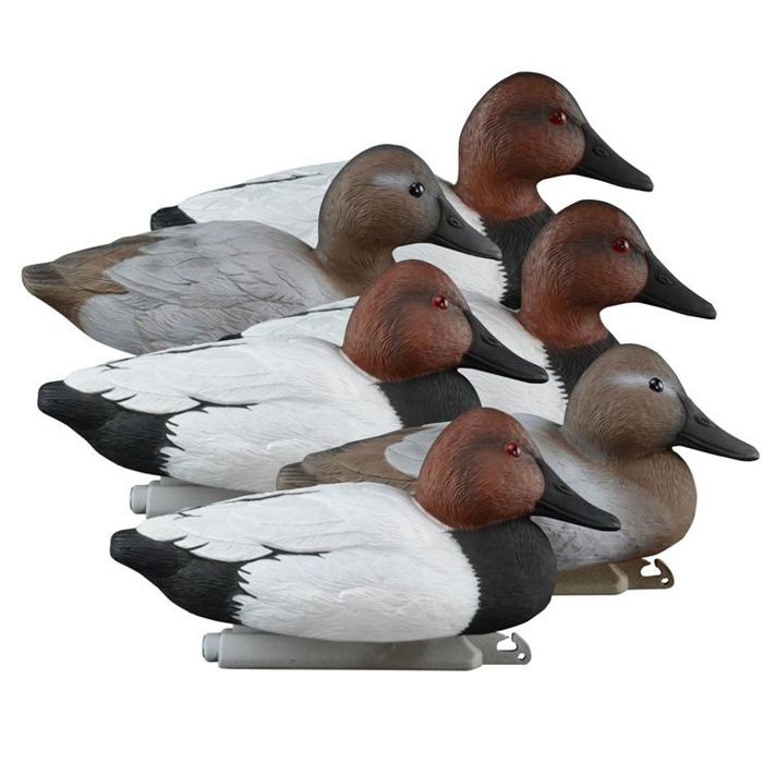 Чучело Higdon Outdoors Higdon Standard Foam Filled Canvasbacks Duck Decoys - 6 Pack