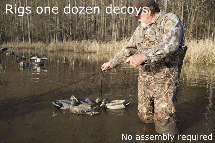 Чучело MOJO Outdoors Jerk-A-Spreader - Duck Decoy Motion Rig