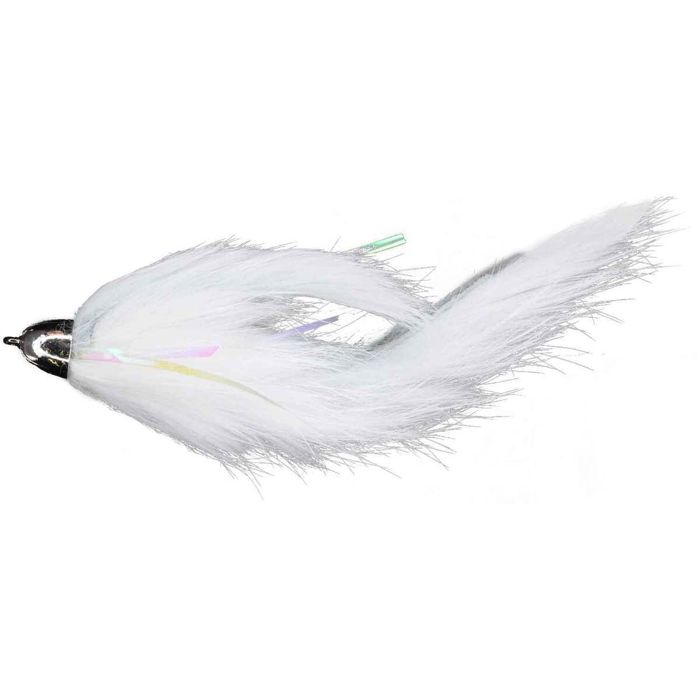Мушки RoundRocks Llama Articulated Streamer Fly - White, Size 2