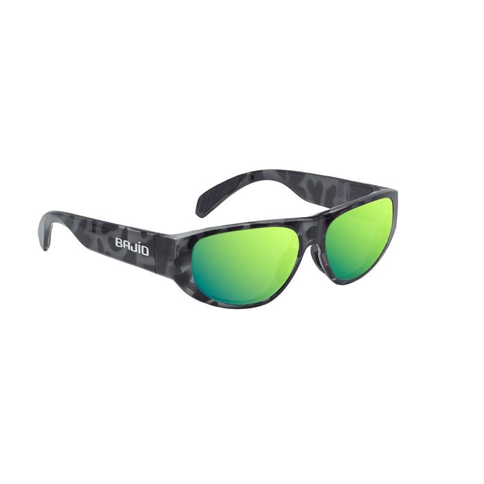 Поляризационные очки Bajio Coulee Sunglasses - Polarized - Black Tort Gloss with Green Mir