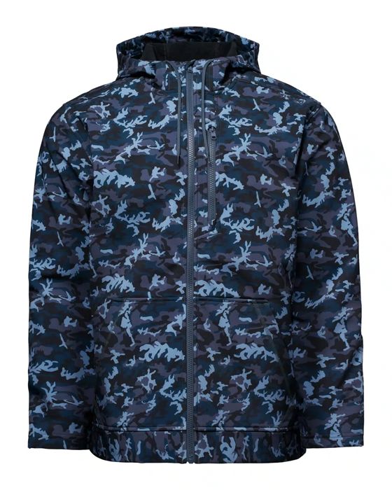 Рыболовная рубашка Simms Rogue Fleece Hoody ~ Midnight Aqua Camo