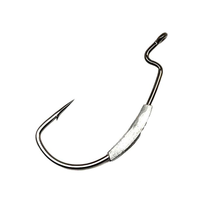 Крючки Gamakatsu Superline Extra Wide Gap Weighted Worm Hook - Size 3/0, 1/16oz