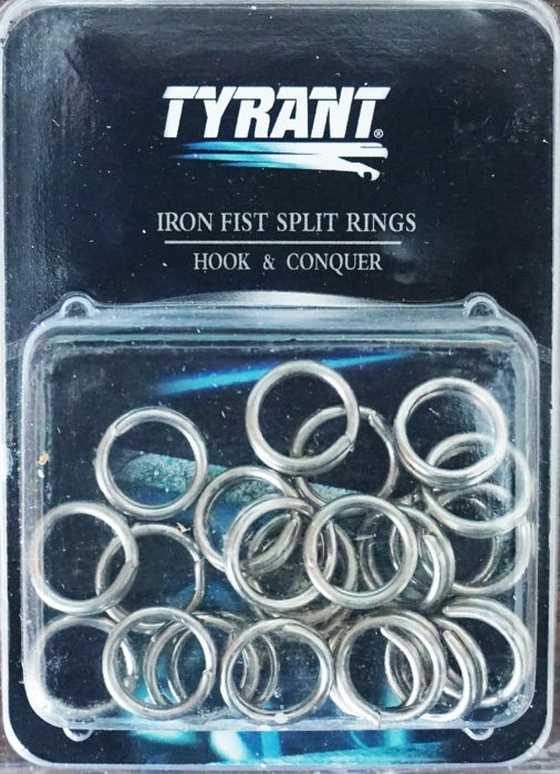 Вертлюги и застёжки Tyrant Tackle, Inc. Tyrant Tackle Split Rings