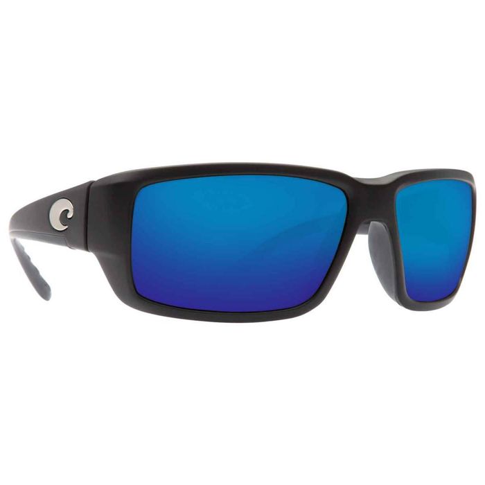 Поляризационные очки Costa Fantail Polarized Sunglasses - Matte Black/ Blue Mirror