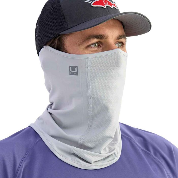 Головной убор Huk Pursuit Solid Neck Gaiter - Harbor Mist - One Size Fits Most
