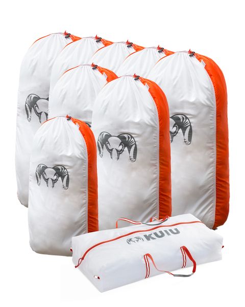 Мешки для дичи KUIU Moose/Bison XL Game Bag Set | White-Orange