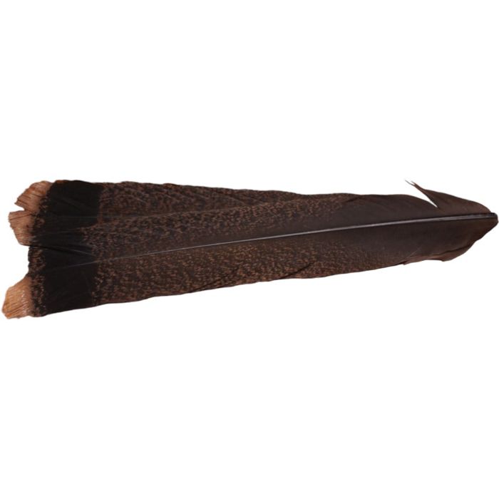 Материал для вязания мушек J. Stockard Fly Fishing Cinnamon Tip Turkey Tail Feathers
