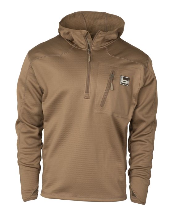 Рыболовная рубашка Banded Hooded Mid-Layer Fleece Pullover
