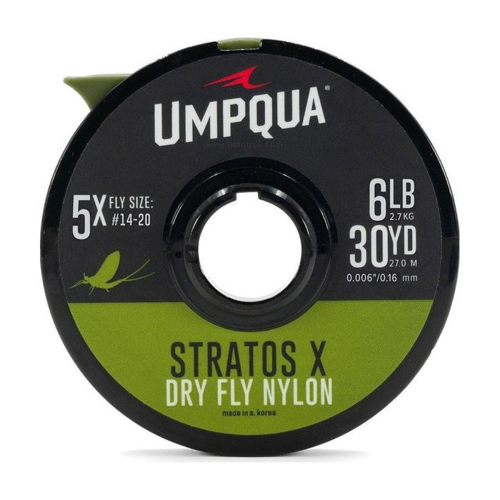 Поводковый материал Umpqua Stratos X Dry Fly Nylon Tippet