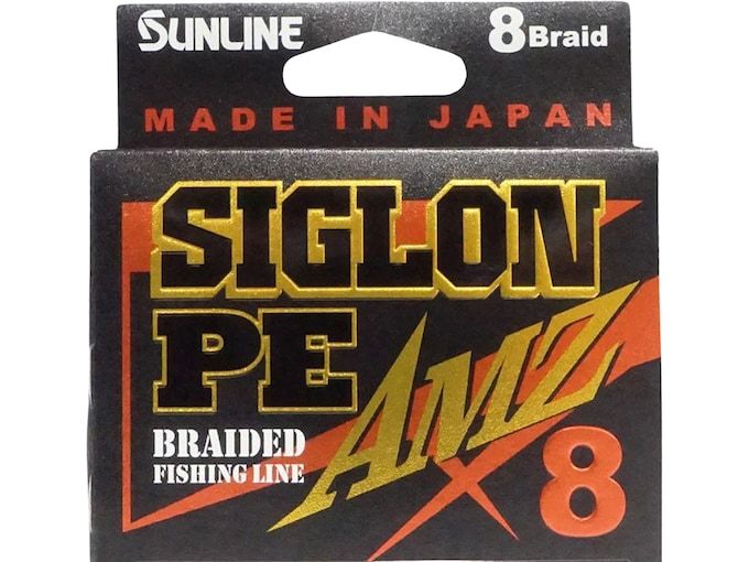 Плетёный шнур Sunline Siglon PE AMZ Braided Fishing Line 10lb 165yd Orange