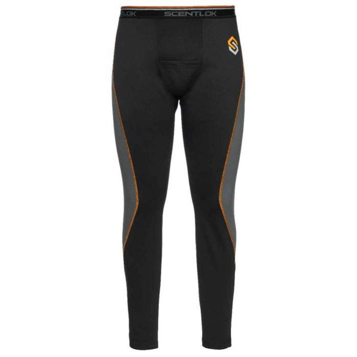 Термобельё ScentLok Men's Black ClimaFleece Base Layer Hunting Pants