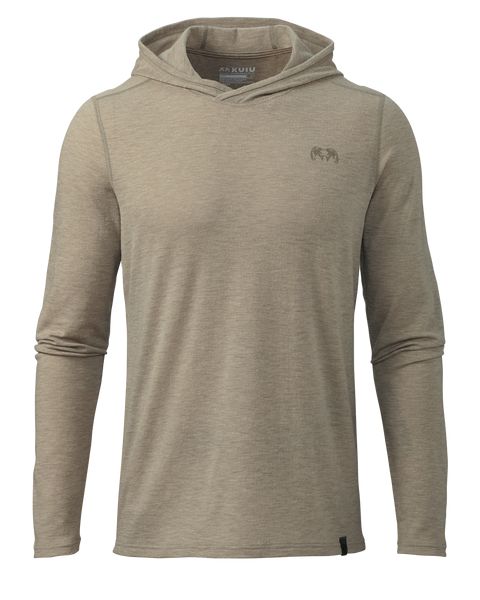 Рыболовная рубашка KUIU ULTRA Merino 120 LT LS Hoodie | Bone